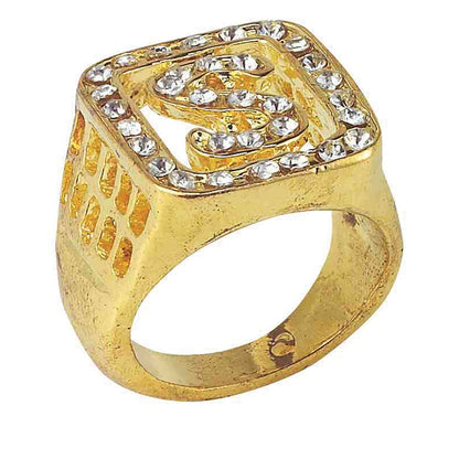 Gold - Front - Bristol Novelty Big Daddy Ring