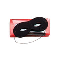 Black - Front - Bristol Novelty Unisex Adults Small Rayon Eye Mask (Pack Of 10)