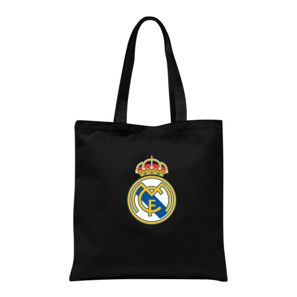 Black - Back - Real Madrid CF Tote Bag