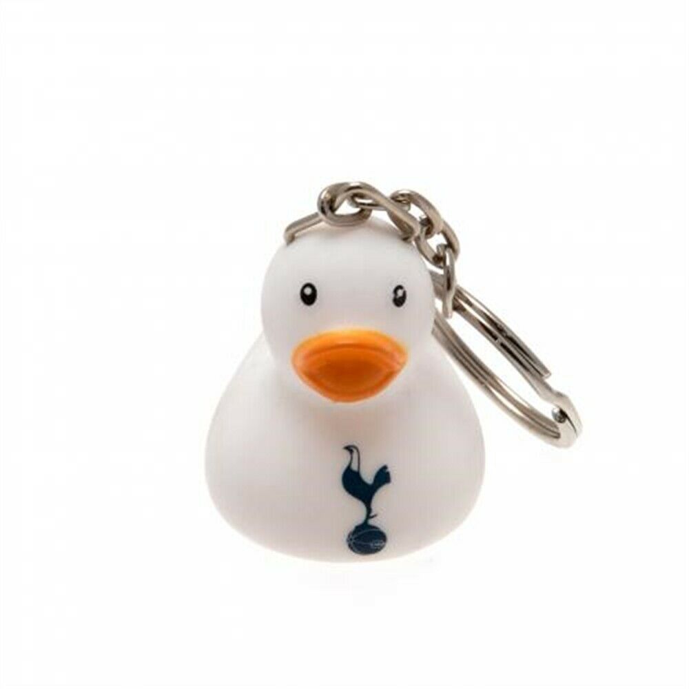 White - Back - Tottenham Hotspur FC Official Football Mini Duck Keyring
