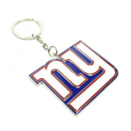 White-Black-Red - Back - New York Giants Official NFL Crest Keyring