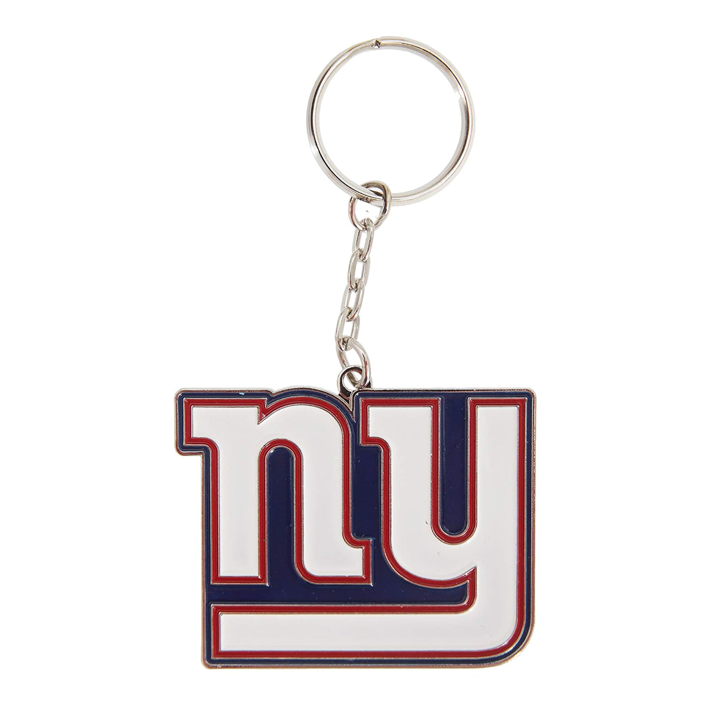 White-Black-Red - Front - New York Giants Official NFL Crest Keyring