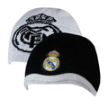 Black-White - Pack Shot - Real Madrid CF Reversible Beanie
