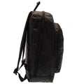 Black - Side - Juventus FC Crest Top Quality Backpack