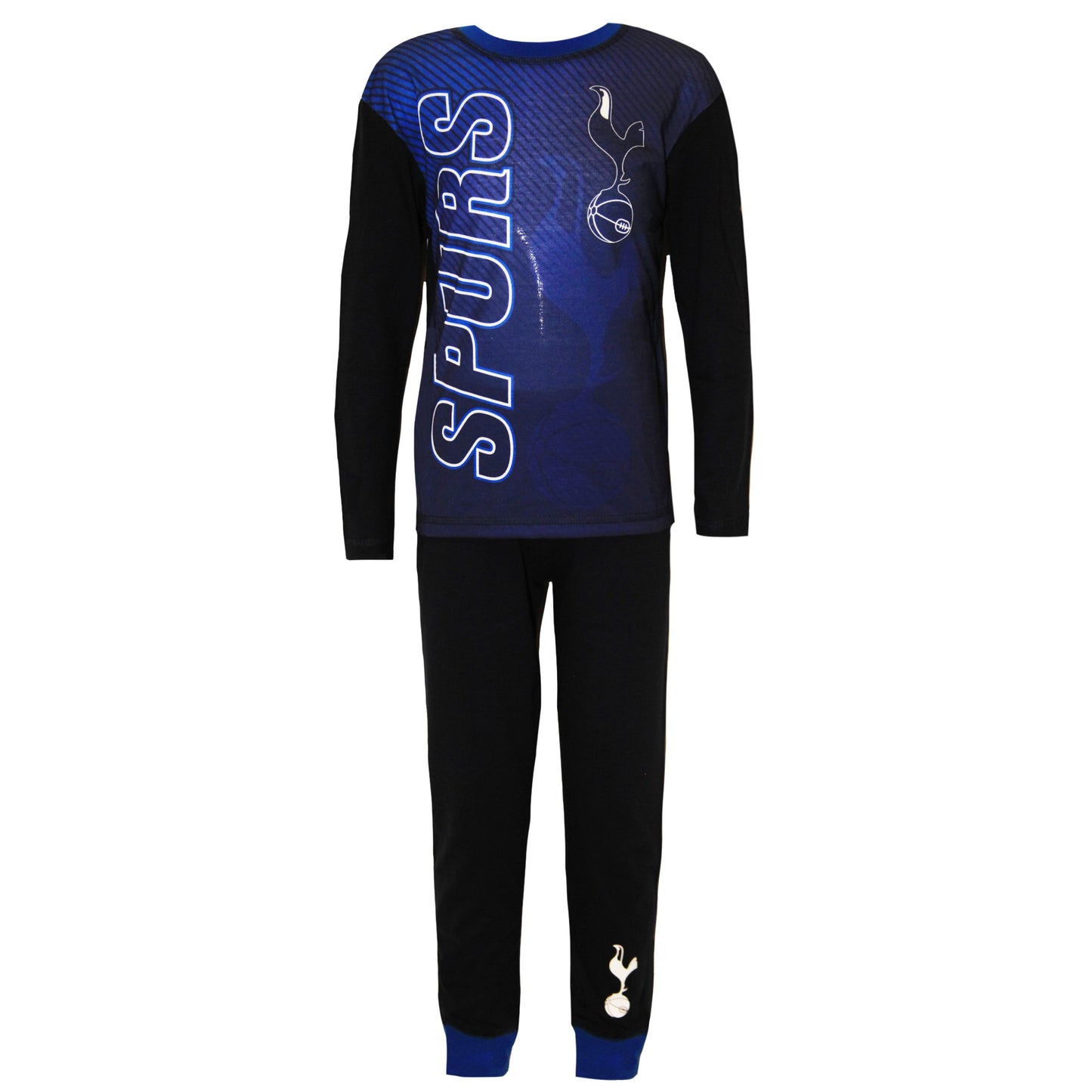 Blue - Front - Tottenham Hotspur FC Childrens-Kids Pyjamas