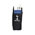 Grey - Back - Tottenham Hotspurs FC Mens Logo Socks