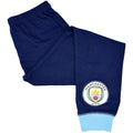 Navy-Sky Blue - Side - Manchester City FC Boys Sublimated Pyjama Set