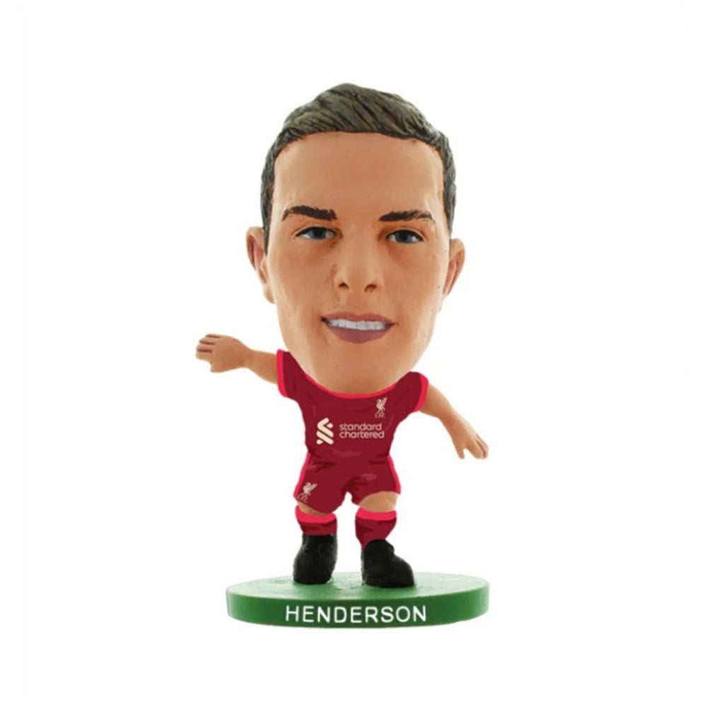 Red-White - Front - Liverpool FC Jordan Henderson SoccerStarz Figurine