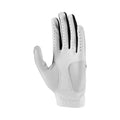 Pearl White-Black - Back - Nike Mens Dura Feel X Faux Leather Left Hand Golf Glove