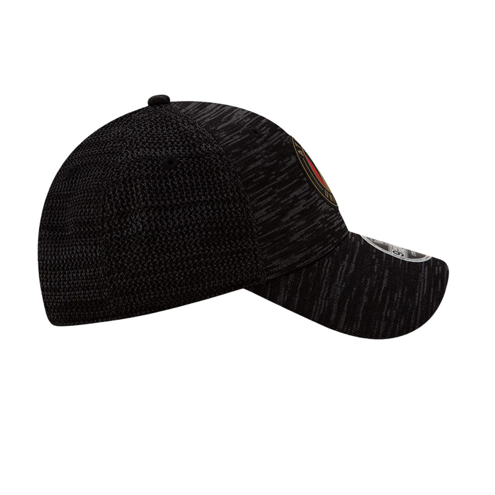 Black-Yellow - Lifestyle - Atlanta Unisex Adult United MLS 9Forty New Era Stretch Cap