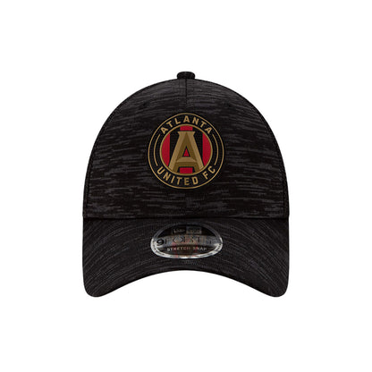 Black-Yellow - Pack Shot - Atlanta Unisex Adult United MLS 9Forty New Era Stretch Cap