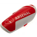 Red-White - Lifestyle - Arsenal FC Childrens-Kids Spiked Slip-In Shin Guards