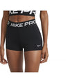 Black-White - Front - Nike Womens-Ladies Pro Shorts