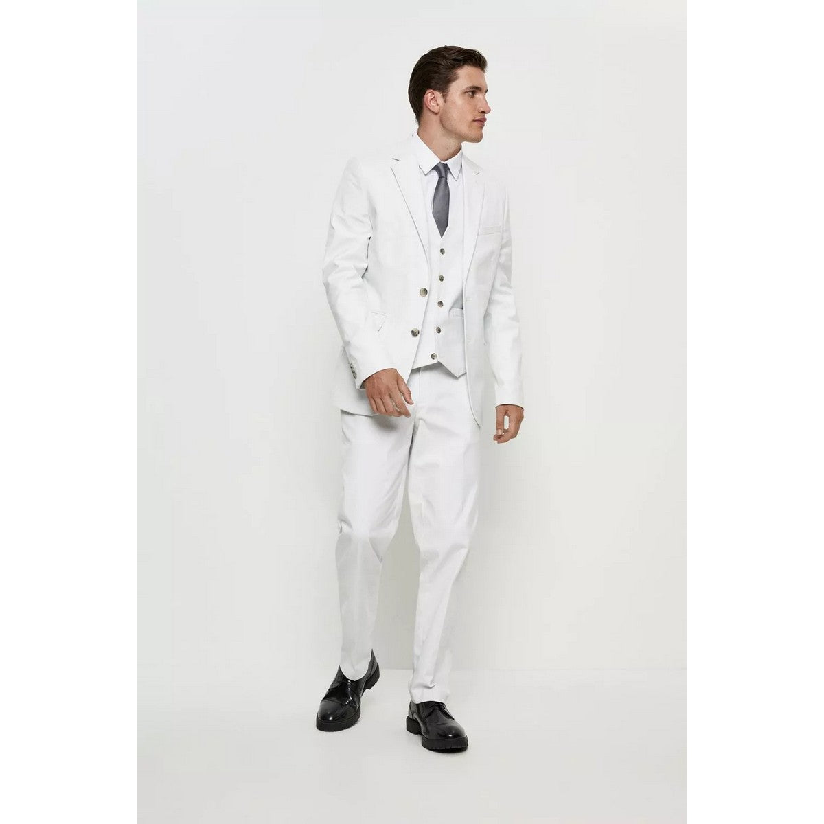 Neutral - Pack Shot - Burton Mens Stretch Slim Suit Jacket