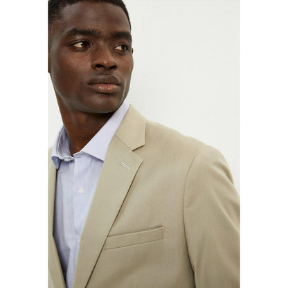 Khaki - Lifestyle - Burton Mens Stretch Slim Suit Jacket
