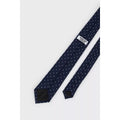 Navy - Back - Burton Mens Spotted Tie