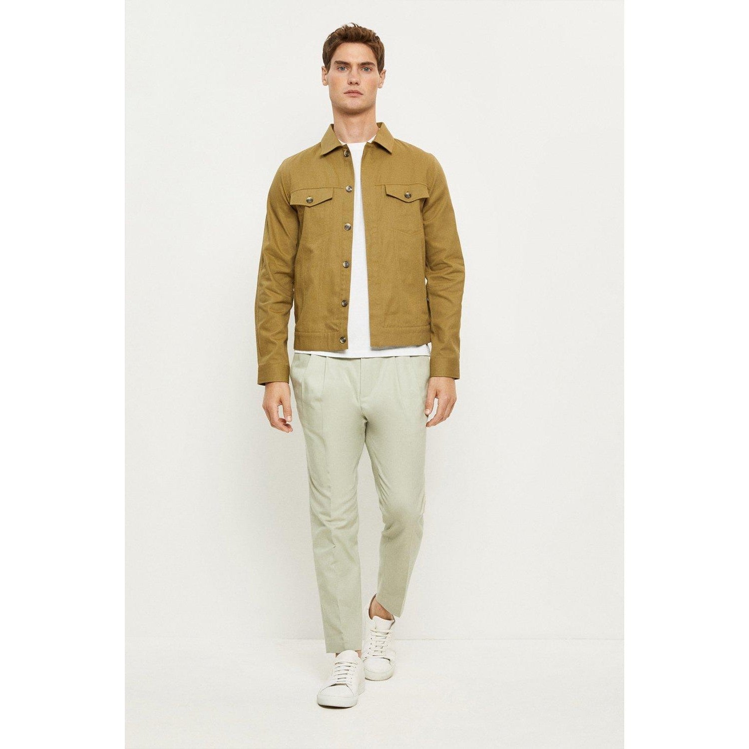 Brown - Lifestyle - Burton Mens Regular Trucker Jacket