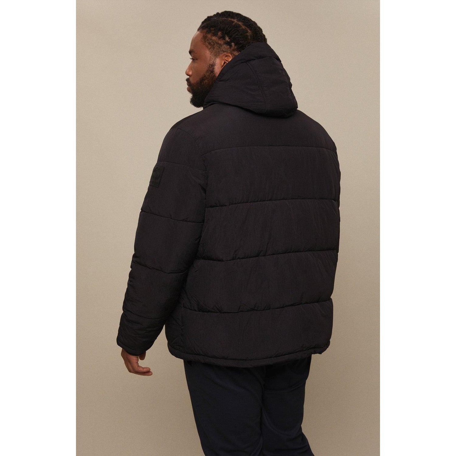 Black - Back - Burton Mens Puffer Jacket