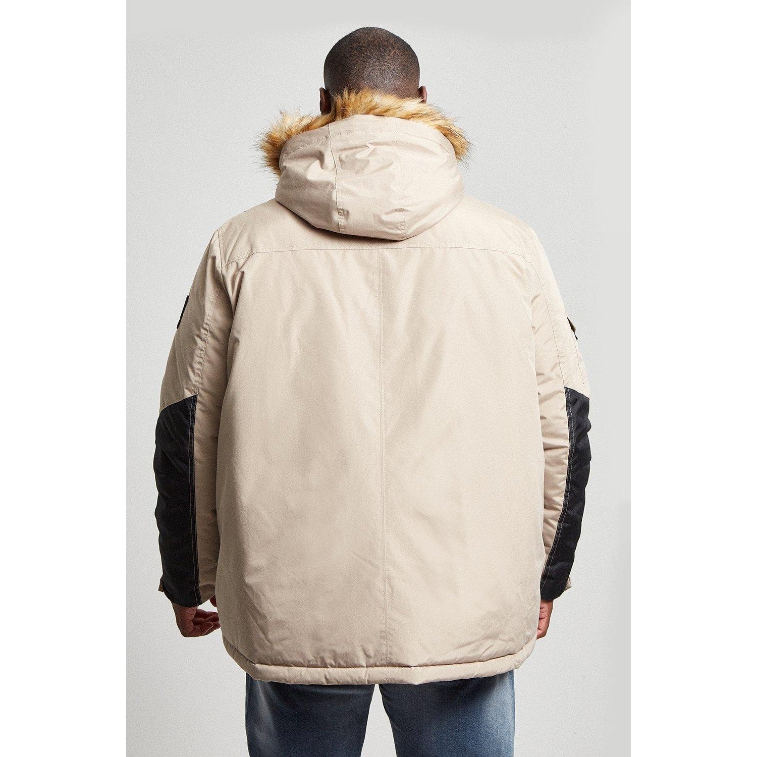 Stone - Back - Burton Mens Parka