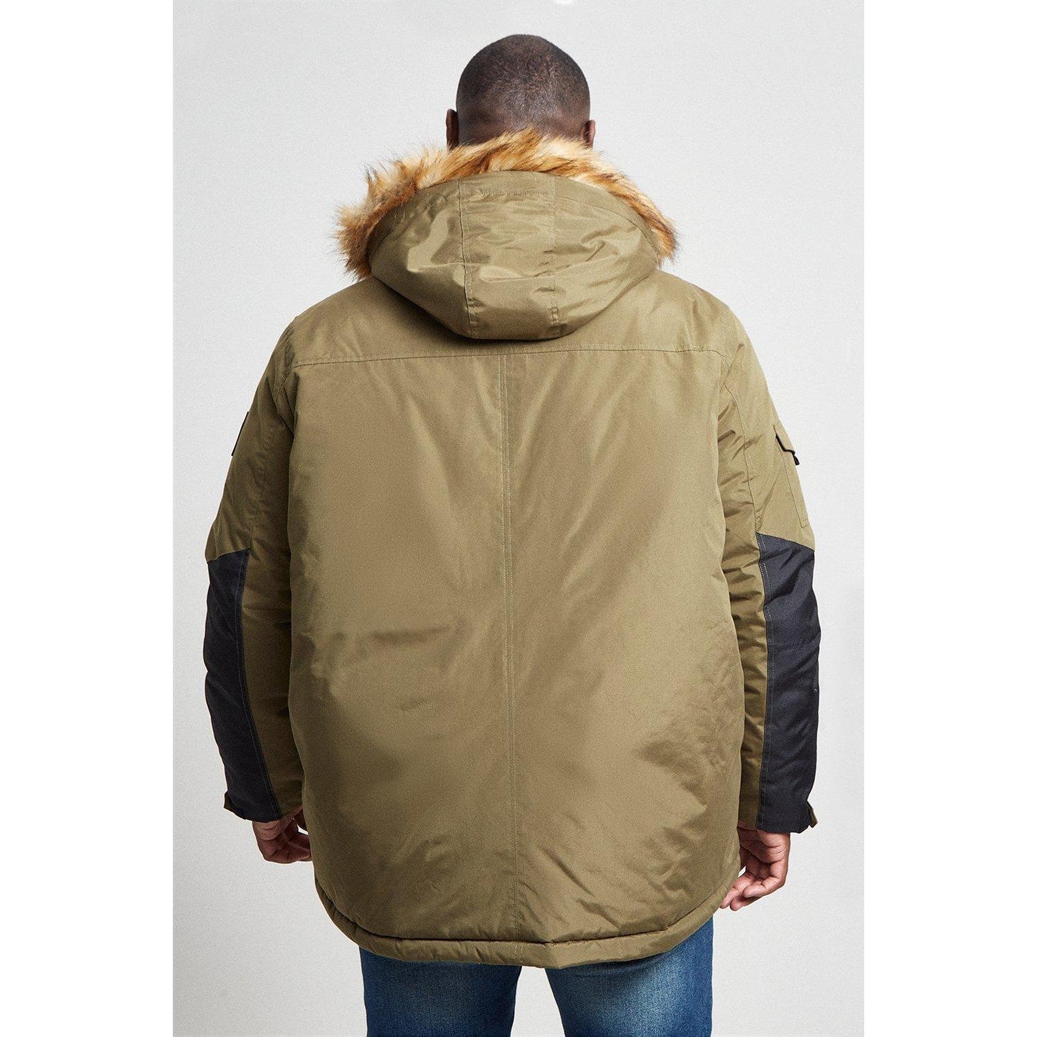 Khaki - Back - Burton Mens Parka