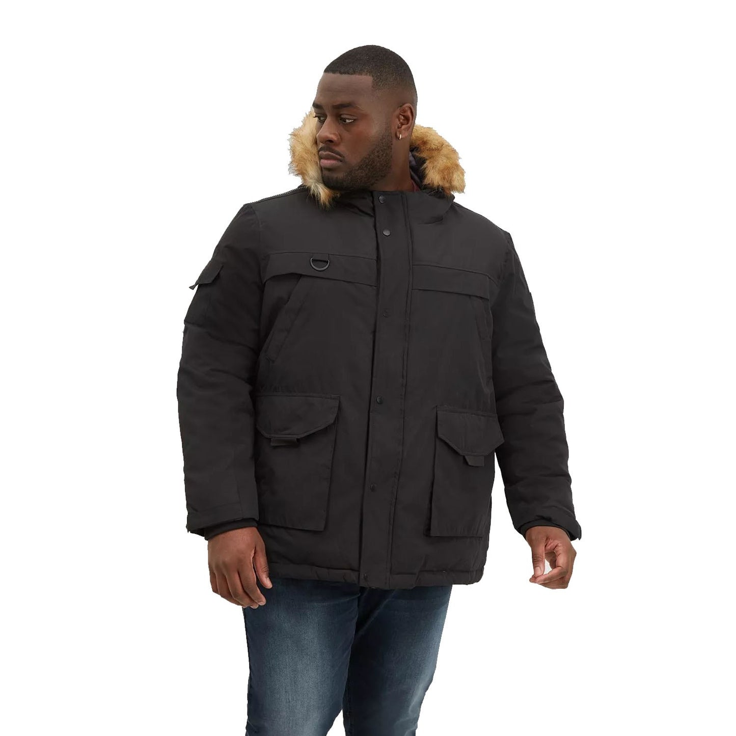 Black - Front - Burton Mens Parka