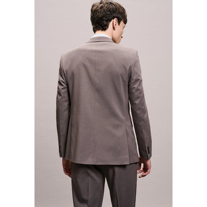 Purple - Back - Burton Mens Slim Suit Jacket