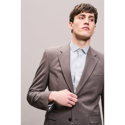 Purple - Side - Burton Mens Slim Suit Jacket