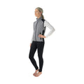 Reflective Silver - Front - HyVIZ Womens-Ladies Silva Mercury Reflective Gilet