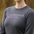 Grey - Lifestyle - Hy Womens-Ladies Dressage Diva T-Shirt