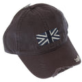 Navy - Front - London Union Jack Great Britain Design Baseball Cap
