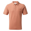 Red Ochre - Front - Craghoppers Mens Meran Short Sleeved Polo
