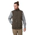 Woodland Green - Back - Craghoppers Mens NosiLife Adventure Gilet II
