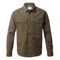 Woodland Green - Front - Craghoppers Mens Kiwi Ripstop Long Sleeve Shirt