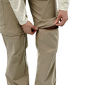 Mushroom - Lifestyle - Craghoppers NosiLife Womens-Ladies Pro Convertible Trousers
