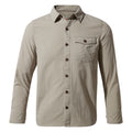 Parchment - Front - Craghoppers Childrens-Kids NosiLife Emerson Long Sleeved Shirt