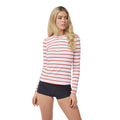 Rio Red - Side - Craghoppers Womens-Ladies Cordelia Nosilife Long-Sleeved Rash Guard