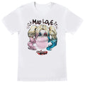 White - Front - Batman Unisex Adults Harley Quinn Mad Love Design T-Shirt
