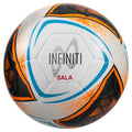 White-Orange-Black - Front - Samba Infiniti Hybrid Match Futsal Ball