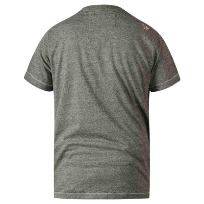 Khaki - Side - Duke Mens Eastwood D555 Bicycle Print T-Shirt