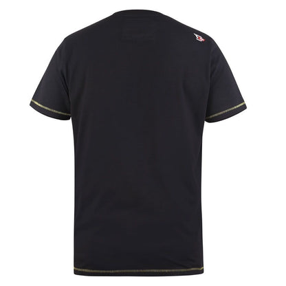 Black - Side - Duke Mens Wingmore D555 New York Taxi T-Shirt
