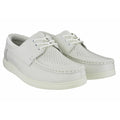 White - Pack Shot - Dek Adults-Unisex Lace Up Bowling Shoes