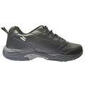 Black - Back - Dek Mens Dakota Lace Trainers