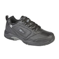 Black - Front - Dek Mens Dakota Lace Trainers
