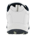 White - Pack Shot - Dek Mens Ohio Leather Trainers