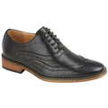 Black - Front - Goor Childrens-Boys 5 Eye Brogue Oxford Shoe