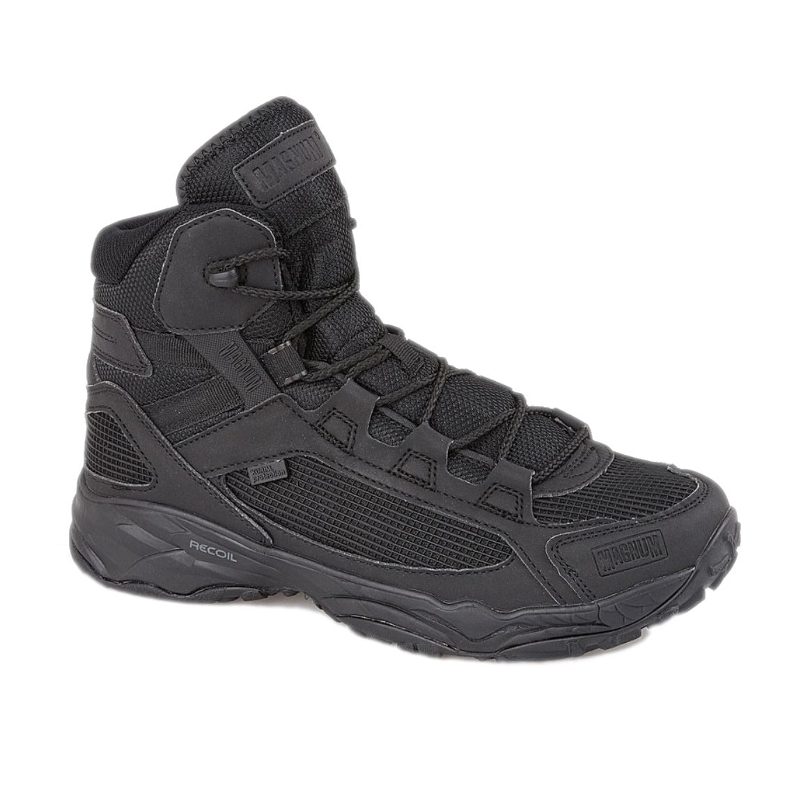 Black - Front - Magnum Mens Assault Tactical 5 Combat Boots