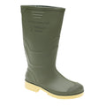 Green (Verde-Beige) - Front - Dikamar Childrens-Kids Administrator Jnr Youths Wellingtons