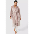 Taupe - Lifestyle - Debenhams Womens-Ladies Sleek Shawl Collar Robe