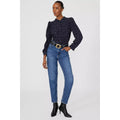 Navy - Lifestyle - Principles Womens-Ladies Spotted Shirt