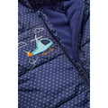 Navy - Side - Blue Zoo Baby Boys Truck Snowsuit
